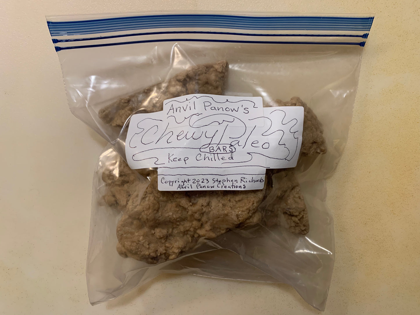 Anvil Panow’s Chewy Paleo Bars